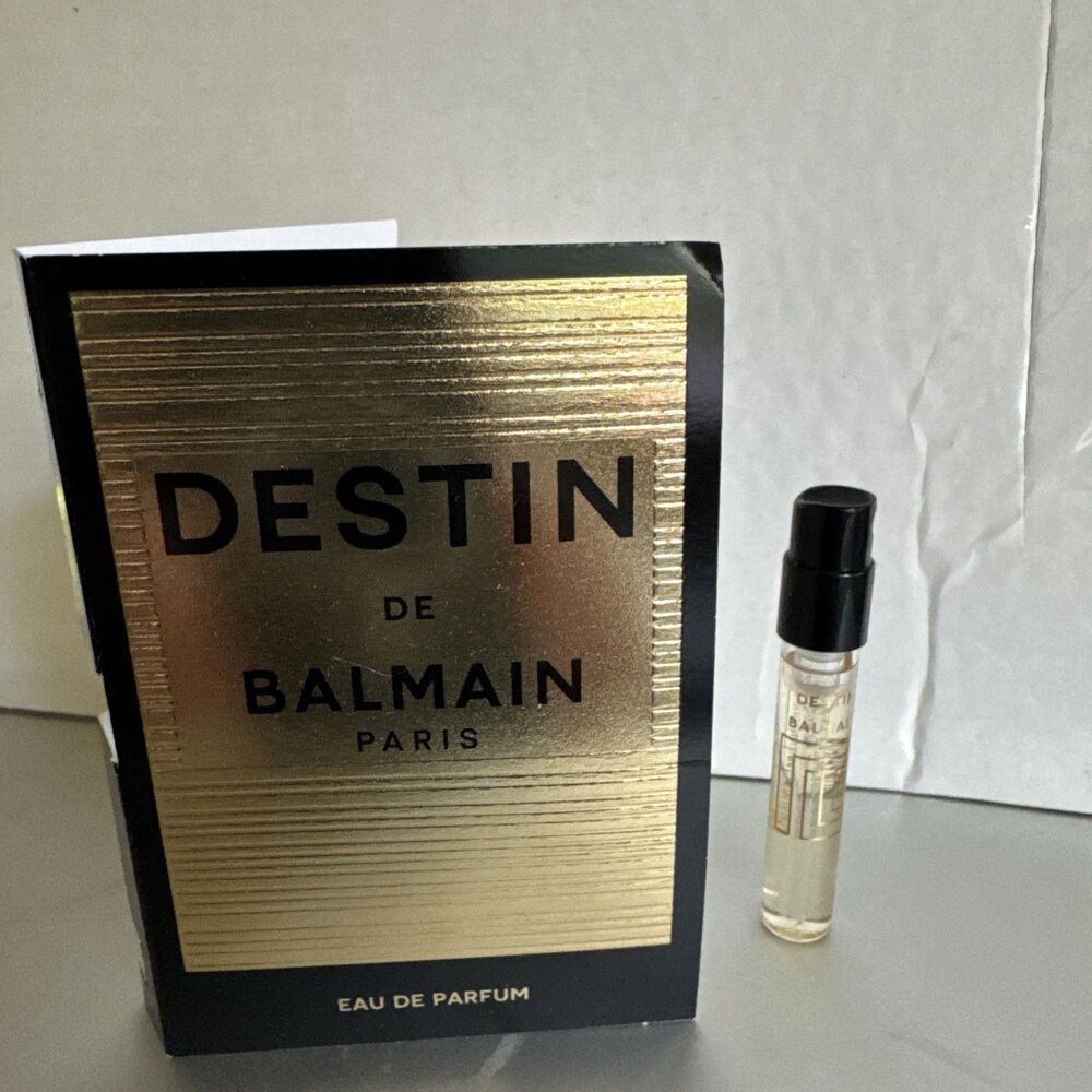 Destin de Balmain Paris Eau de Parfum Spray 0.05 oz 1.5ml Travel Size New